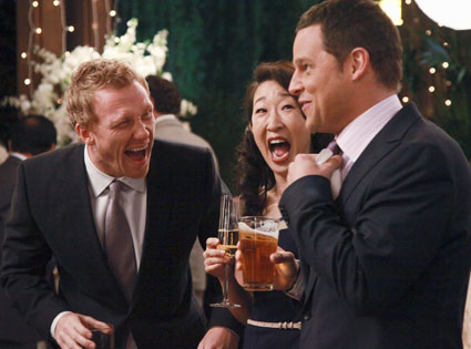 Grey's Anatomy, KEVIN MCKIDD, SANDRA OH, JUSTIN CHAMBERS Grey's Anatomy, KEVIN MCKIDD, SANDRA OH, JUSTIN CHAMBERS